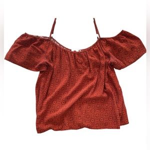 Off the shoulder top